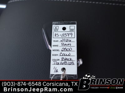 2026 RAM Ram 2500 RAM 2500 LONE STAR CREW CAB 4X4 6'4' BOX