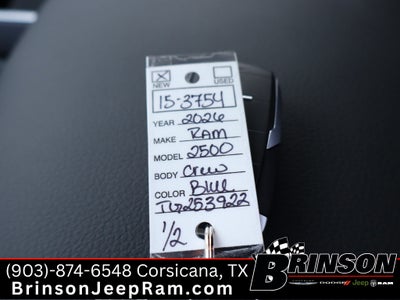 2026 RAM Ram 2500 RAM 2500 LONE STAR CREW CAB 4X4 6'4' BOX