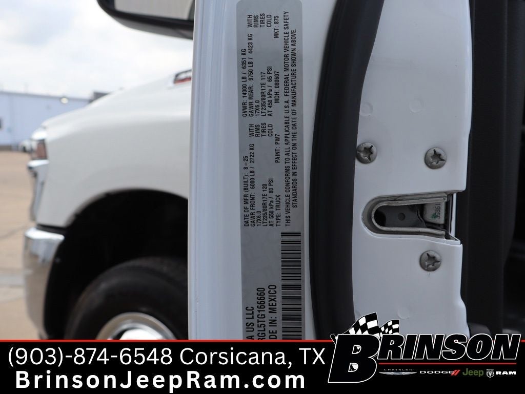 2026 RAM 3500 Tradesman Crew Cab 4x4 8' Box