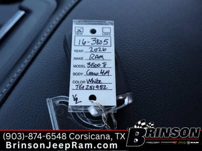 2026 RAM Ram 3500 RAM 3500 TRADESMAN CREW CAB 4X4 8' BOX