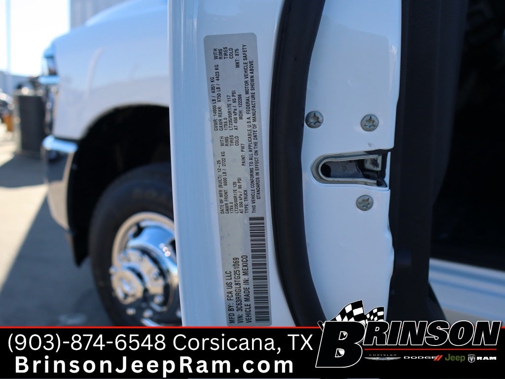 2026 RAM Ram 3500 RAM 3500 TRADESMAN CREW CAB 4X4 8' BOX