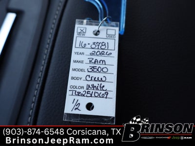 2026 RAM Ram 3500 RAM 3500 TRADESMAN CREW CAB 4X4 8' BOX