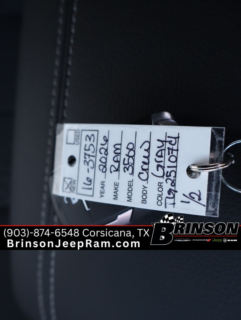 2026 RAM Ram 3500 RAM 3500 LONE STAR CREW CAB 4X4 8' BOX