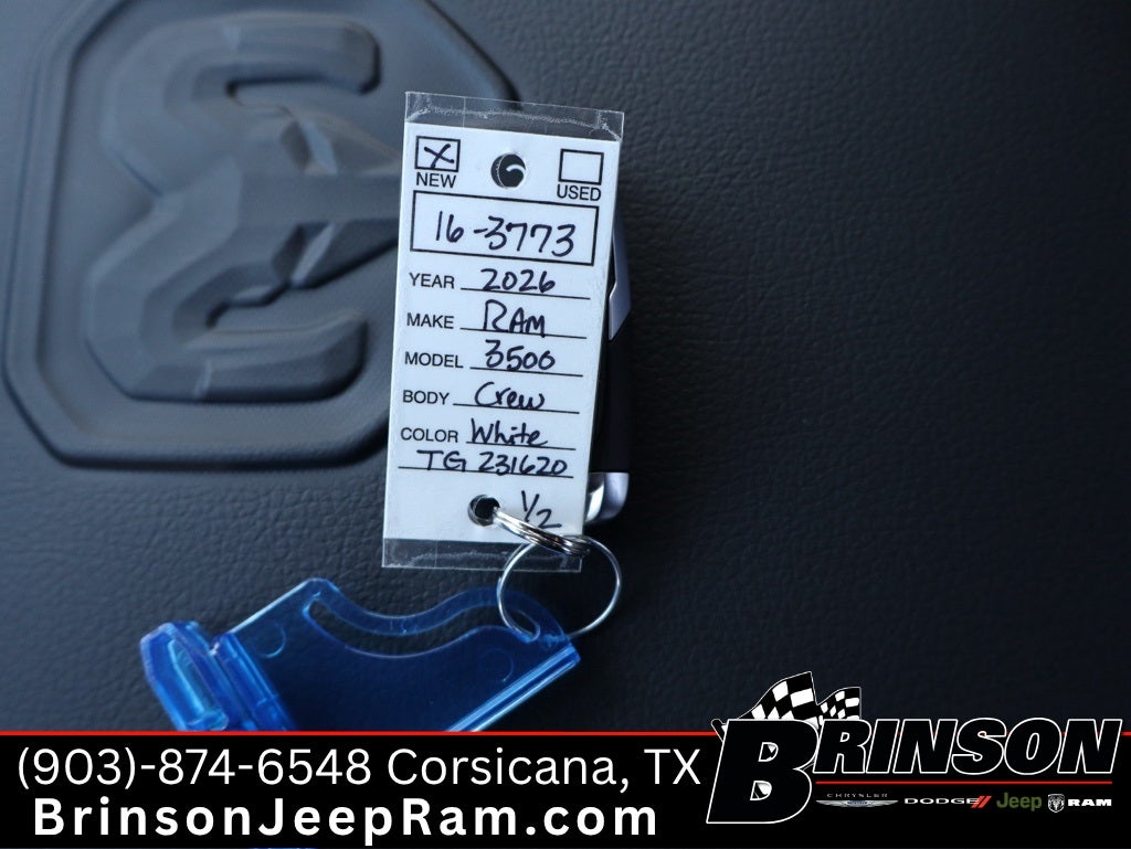 2026 RAM Ram 3500 RAM 3500 LARAMIE CREW CAB 4X4 8' BOX