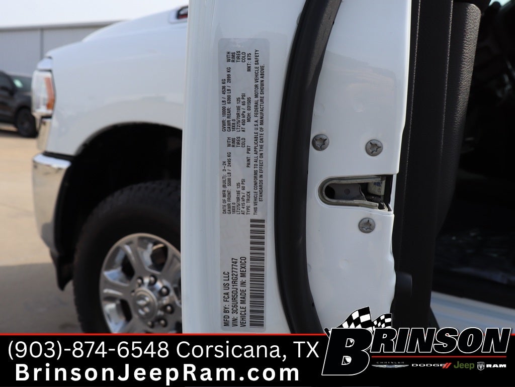 2024 RAM 2500 Big Horn Crew Cab 4x4 6'4' Box