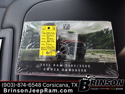 2024 RAM 2500 Big Horn Crew Cab 4x4 6'4' Box