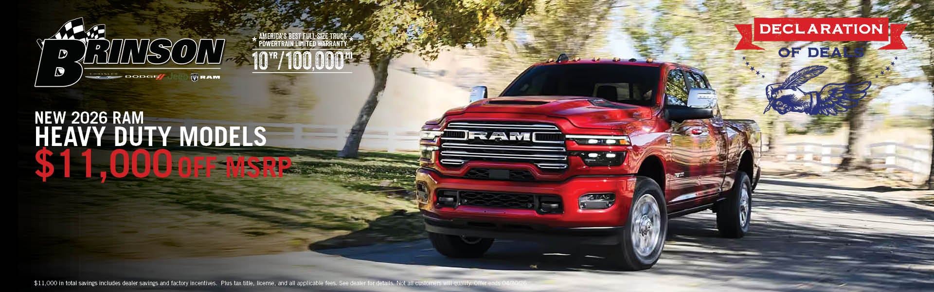 New 2026 RAM Heavy Duty Models