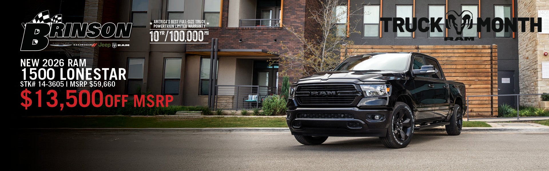 NEW 2026 RAM 1500 LONESTAR