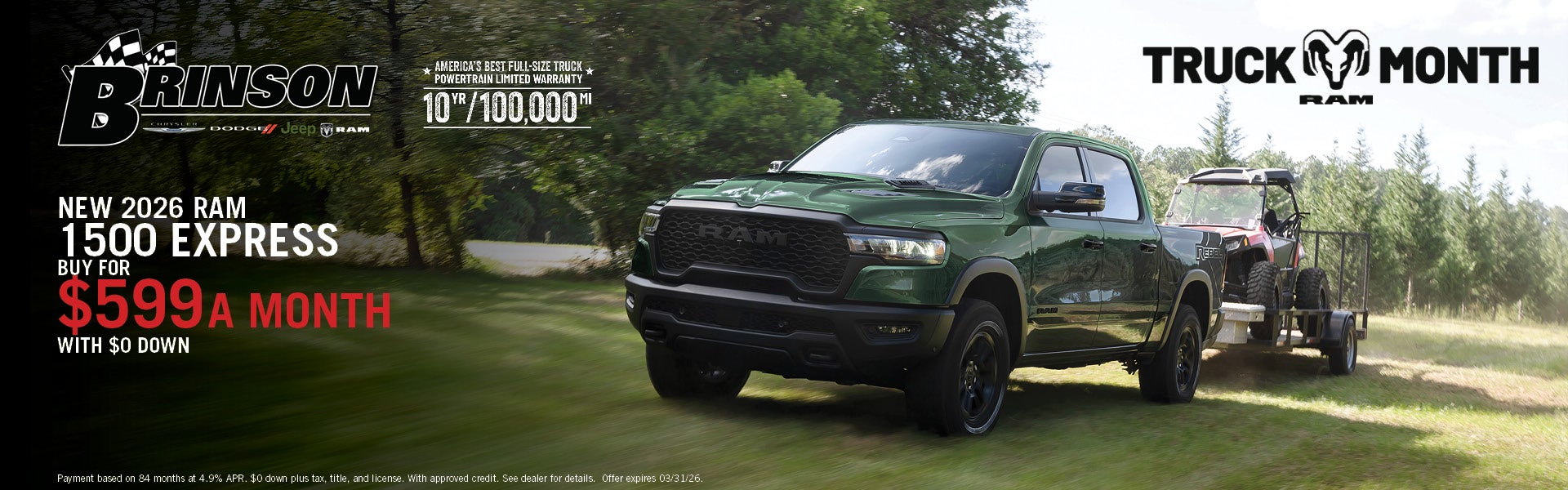 NOW 2025 RAM 1500 EXPRESS