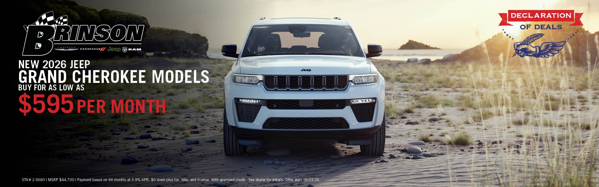 NEW 2026 JEEP GRAND CHEROKEE MODELS